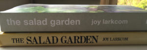 two editions of joy larkcoms the salad garden