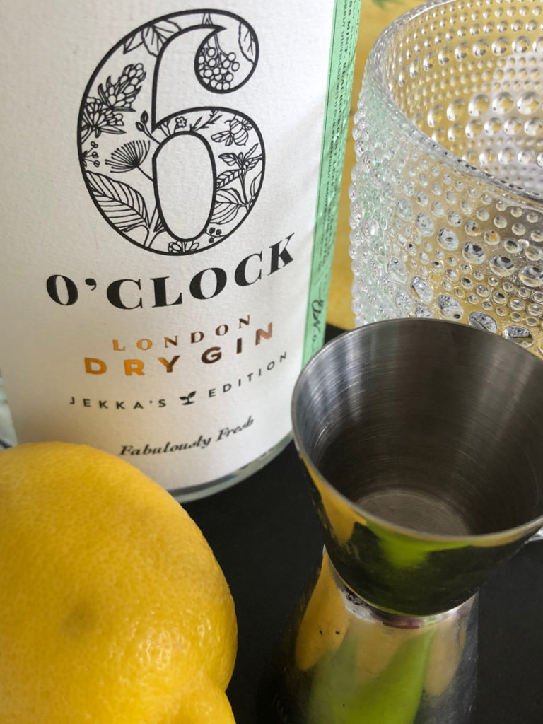 Jekka's 6 o'clock dry gin
