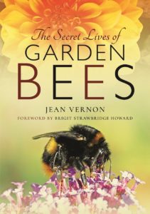 book cover for secret lives of garden bees by jean vernon